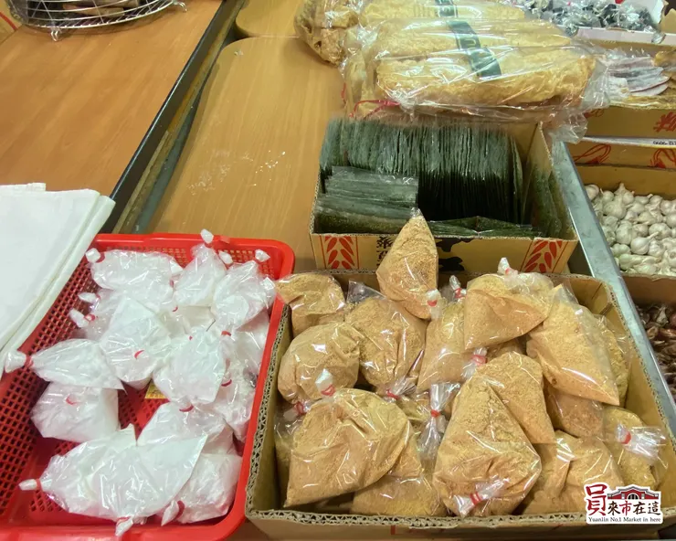 花生粉、糖粉、海苔，三個主軸，員林人就是這樣子吃的啦！