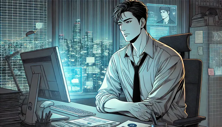 「這個版本，好像也還可以。」49歲，離職倒數第11天。他還在改那張表。