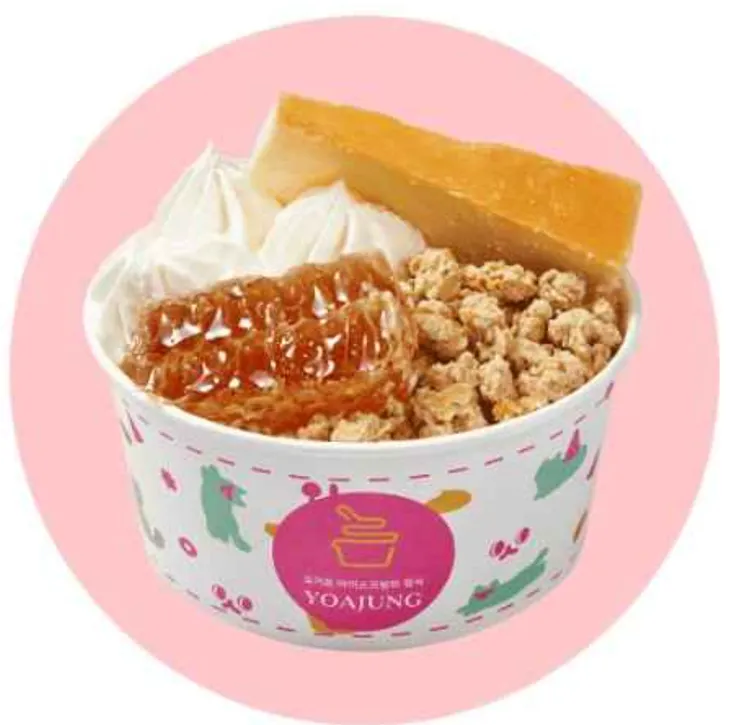 蜂巢優格冰淇淋：YoAJung