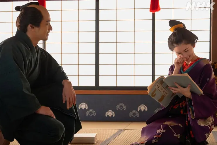 書,牽起兩人之間的緣分