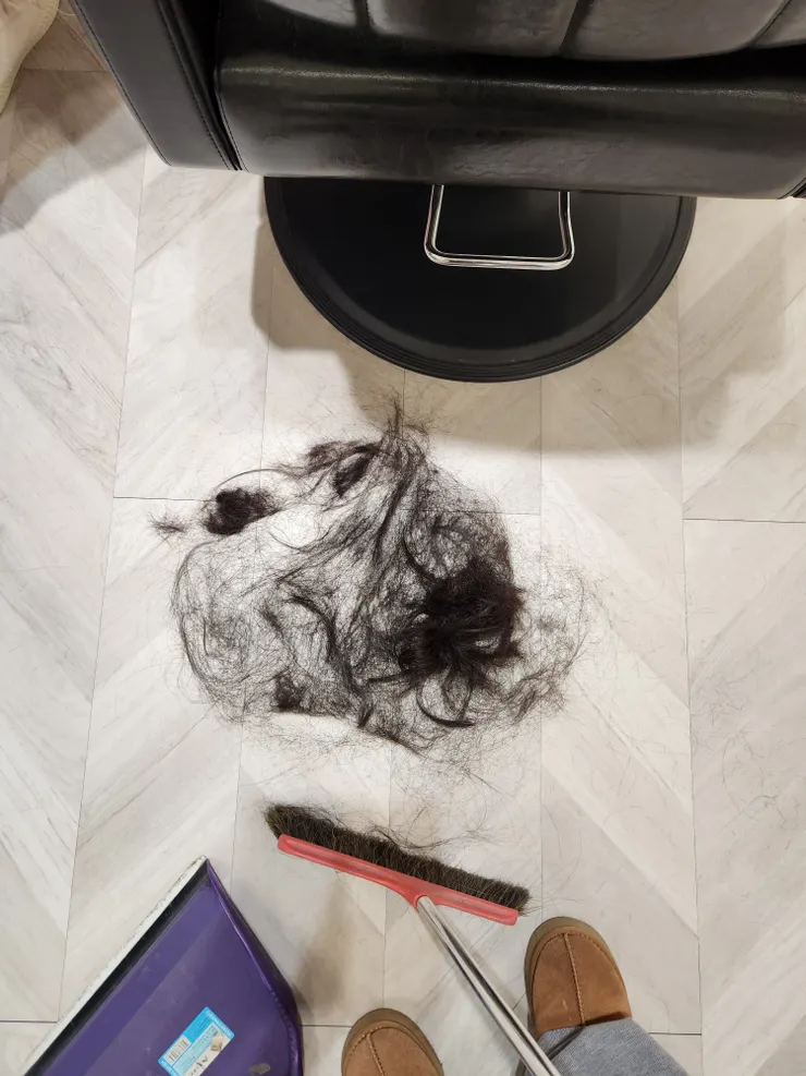 大概剪了這麼多