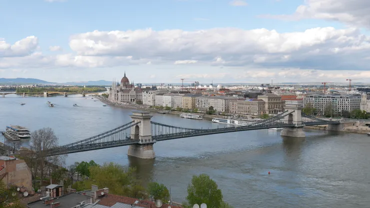 布達城堡的景觀也很好，不會有遮擋的那種