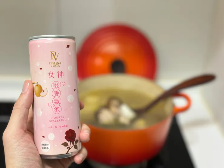 兒子們不喜四物湯，我已經好久沒喝了，現在有PV幫忙照顧我，媽媽你不用擔心了！