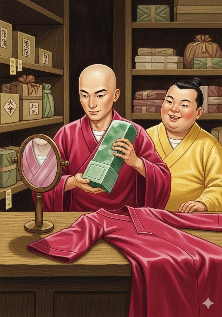 買二手衣與翡翠