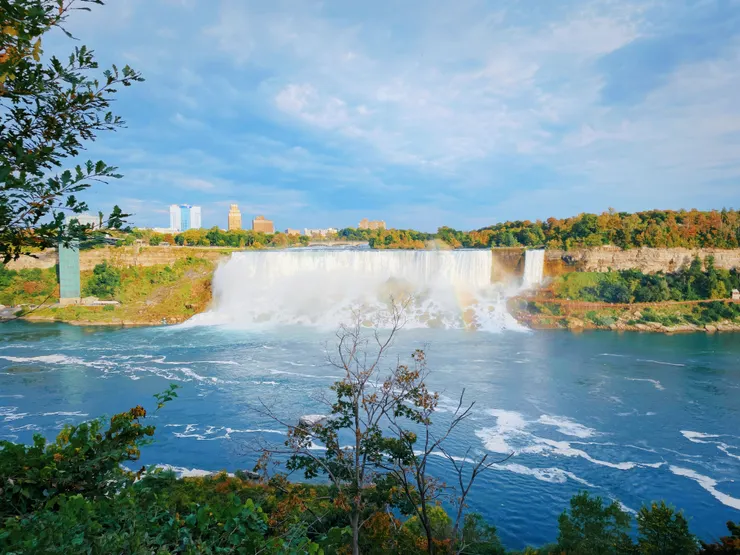 美國瀑布＿加拿大端