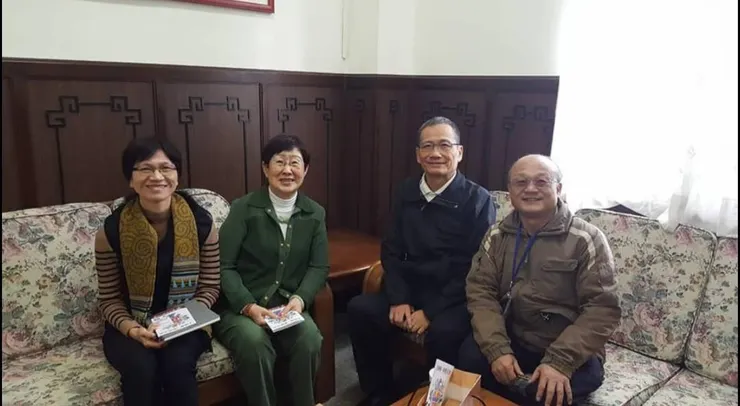 ▲高哲翰講座教授鼓勵男性家庭長照　勇敢說出自己困境。（圖/高哲翰 提供 彭可翻拍） 