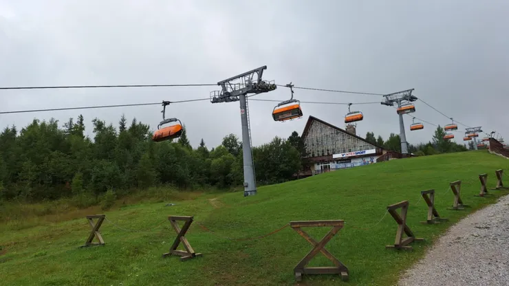 第一段椅子式纜車