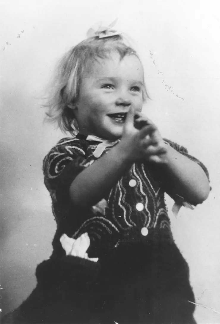 歌德倫‧希姆萊攝於1932年，當時3歲。