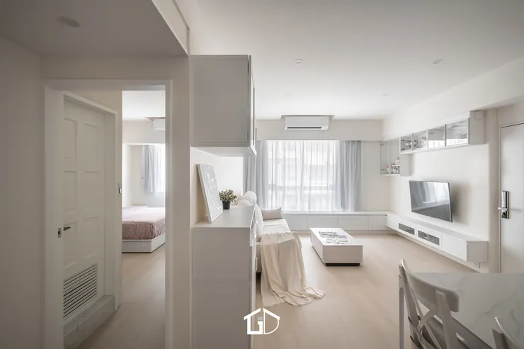 矩設計|柔皙|客廳