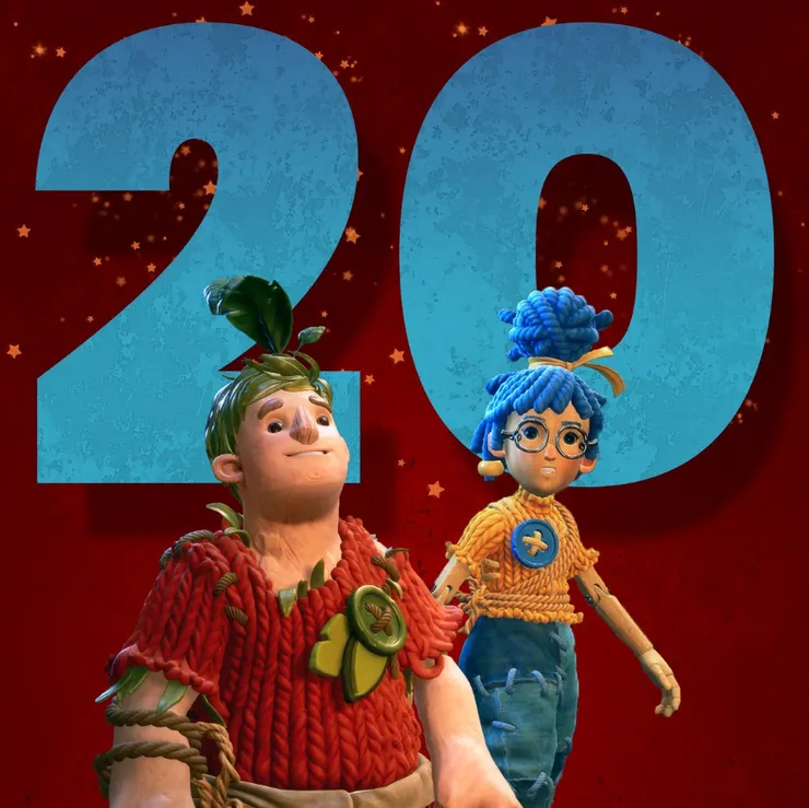 《雙人成行》銷售兩千萬套祝賀海報