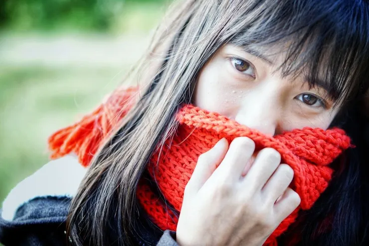 年底的久高島，海風很大，有出太陽但是偏冷。