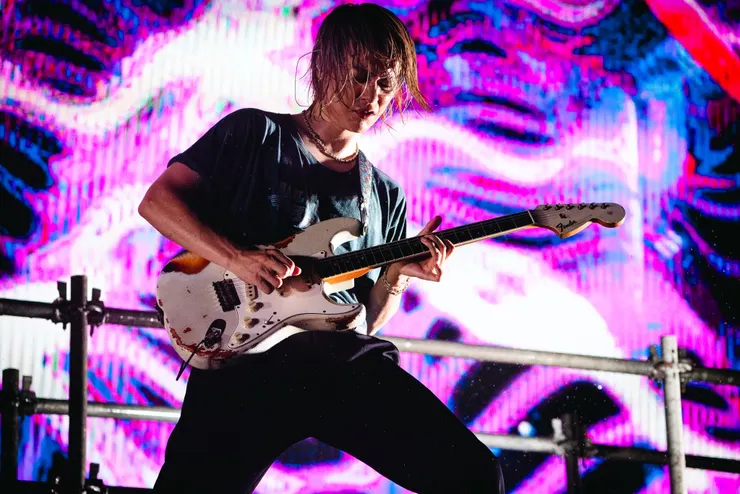 吉他手 Toru(圖 / KKLIVE Taiwan 臉書)