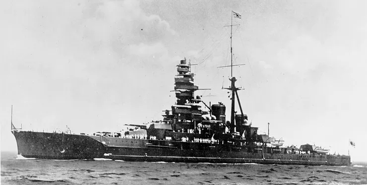 1931年，金剛號首次重建後