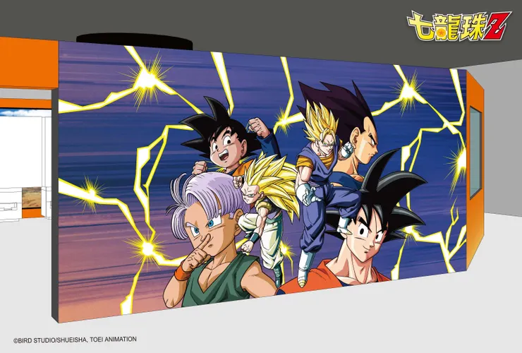 《七龍珠Z》快閃店_戰鬥區