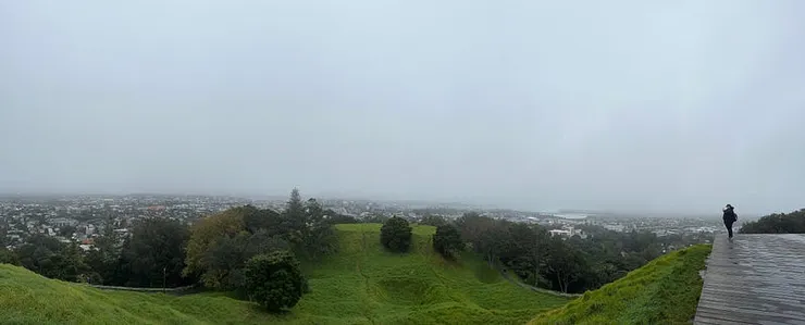 紐西蘭爬山初體驗- Mt Eden