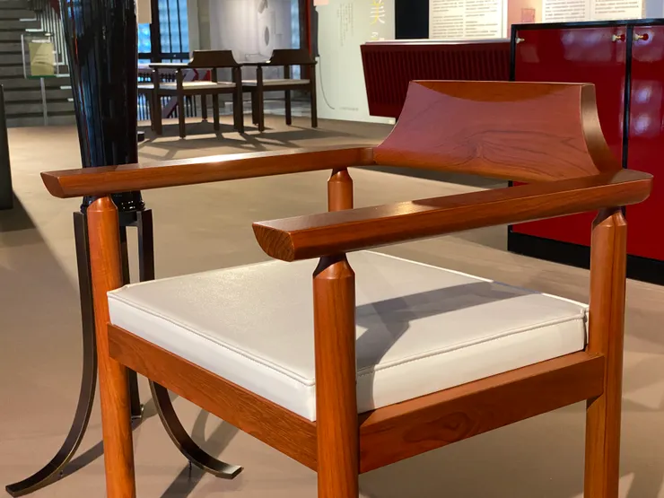 圓腳太師椅細節