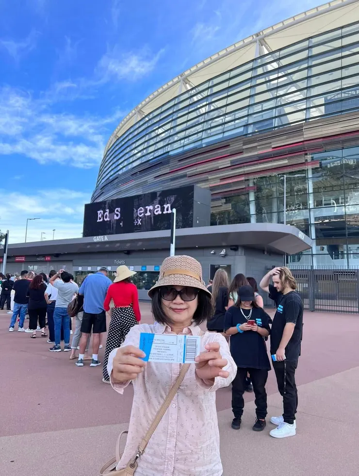 網路上買的票,要在現場換成實體票