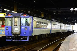 先頭車為キハ183-1503