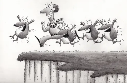 股市有很多故事，不是凡事都值得你奔馳，呃，陪旅鼠一起