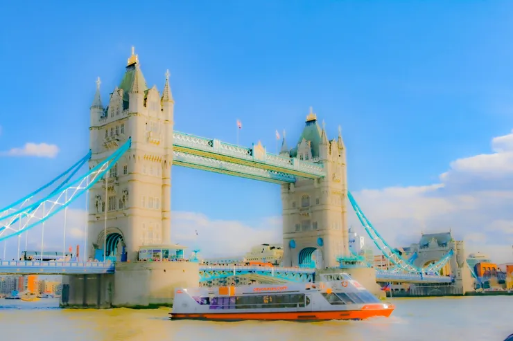 倫敦塔橋(Tower Bridge)一景