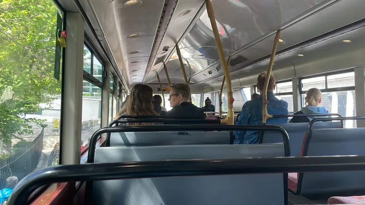 上層巴士的景觀