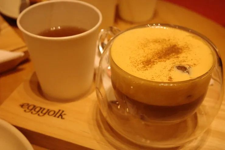蛋咖啡,這間真的好喝