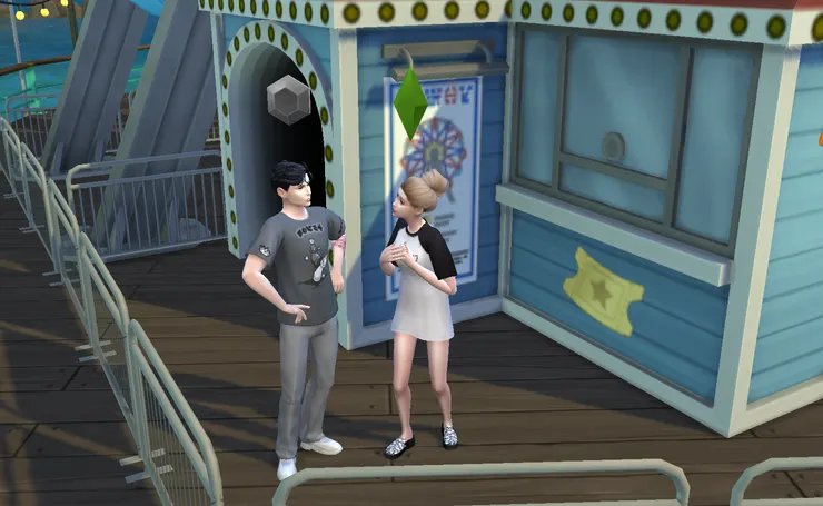 出來不小心踩到棣棣的腳讓他一點點不高興 XD...