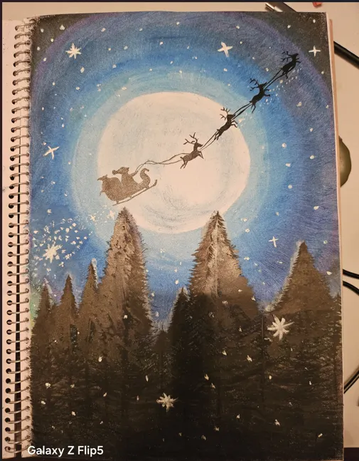 這是蠟筆推畫~是學YT的~!YT萬歲~!