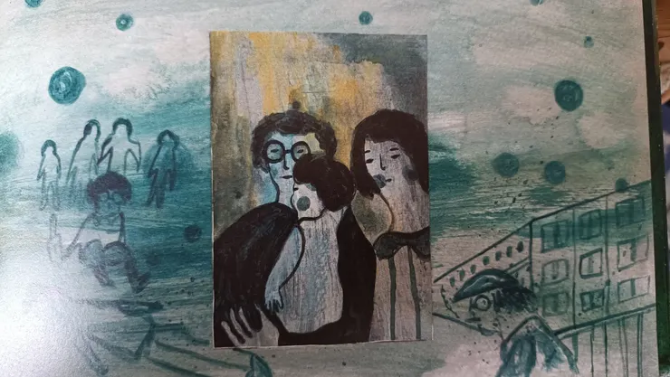 小牧與爸爸和媽媽