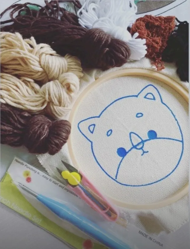 第一次買俄羅斯刺繡材料包來挑戰！