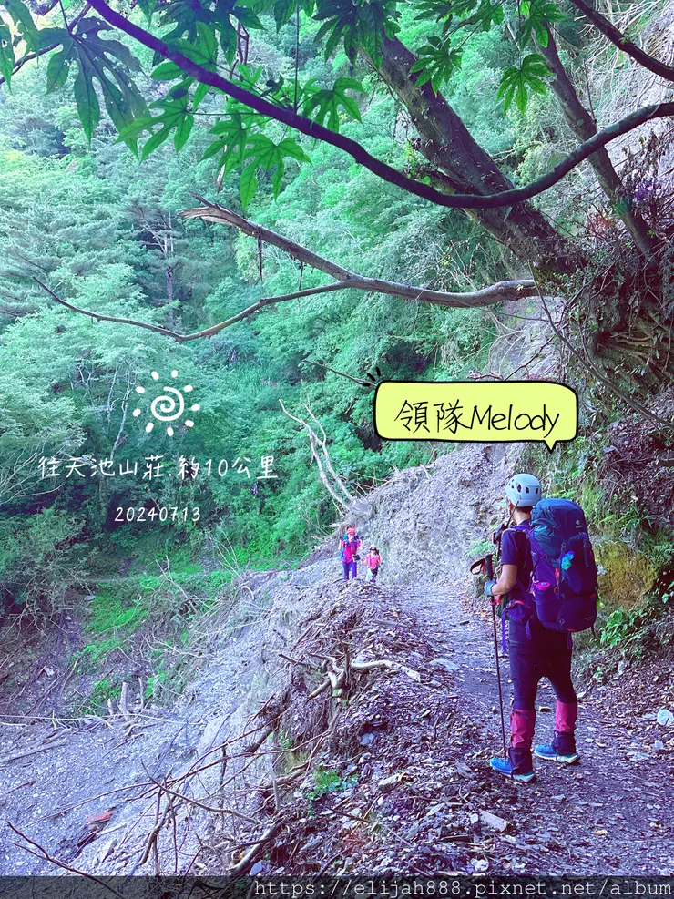 【2024夏。高繞上奇萊南華2天1夜】雲天宮出發高繞路線4.