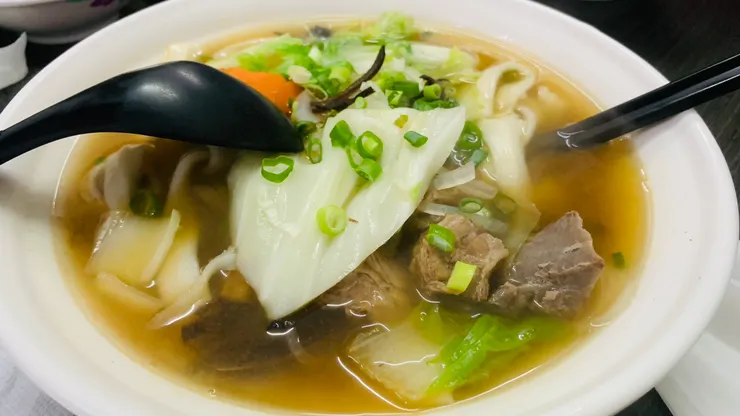 香氣十足的朝露麵。