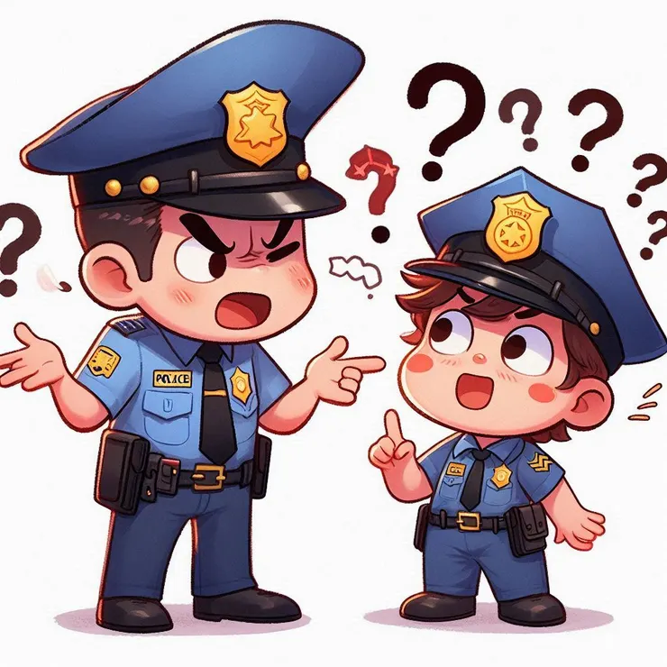 老鳥:「跟你說了我是巡佐不是學長。」菜鳥:「學長,巡佐是專門巡邏的警(佐)員嗎?」