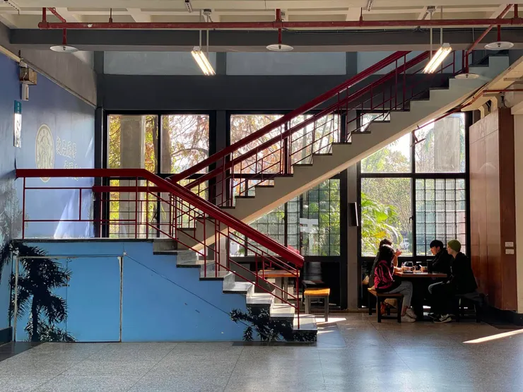 樓梯是王大閎建築裡重要的表情