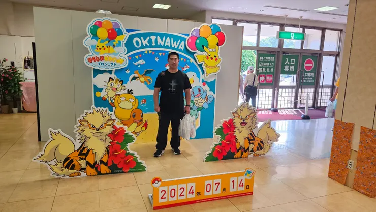 我在今年7月終於也去過沖繩了!