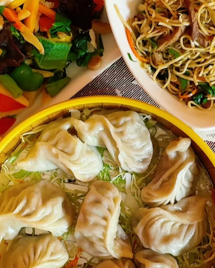 豐盛的藏式午餐