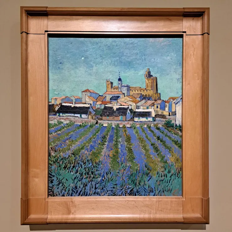 ▲聖瑪麗德拉梅一景（1888年作品）