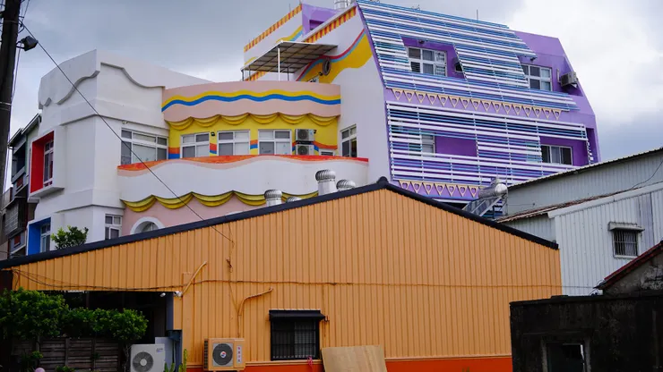 蛋糕造型的幼兒園建築