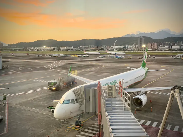 遠方可以看到圓山飯店與觀音山