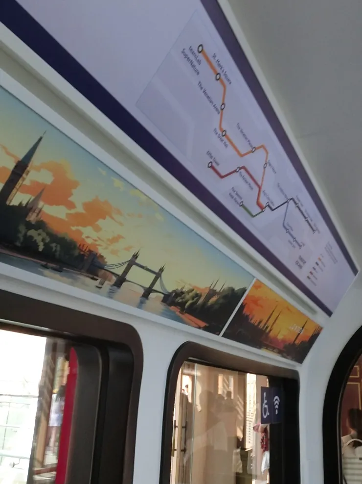 但不知為何看到路線圖聯想起在泰國坐車...