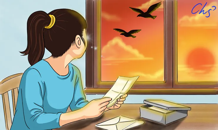 你可以哭，因為這本來就是很難過悲傷的事情，但不要太傷心，因為我喜歡臉上帶著笑容的你