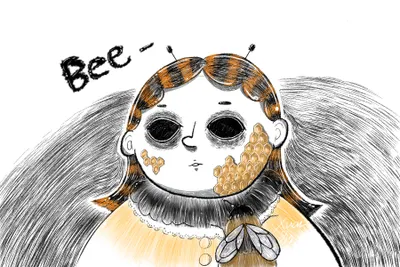 【插畫記錄】關於我的兩隻蒼蠅