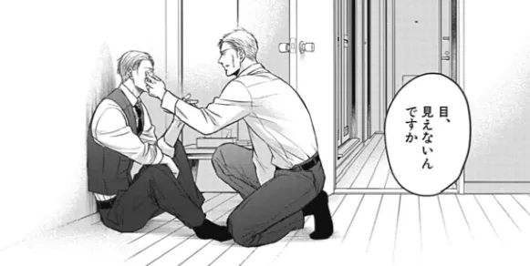 「眼睛，看不見了嗎？」