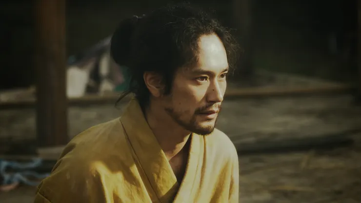 松山ケンイチ(松山研一）飾演的本多正信，我覺得他是不是剛從死亡筆記本回來?