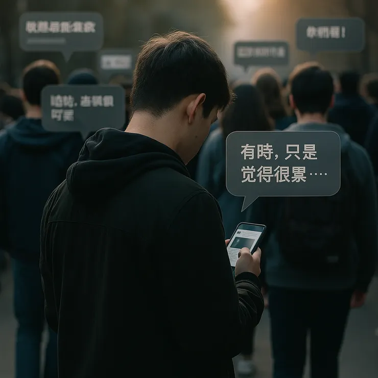 有時，只是覺得很累