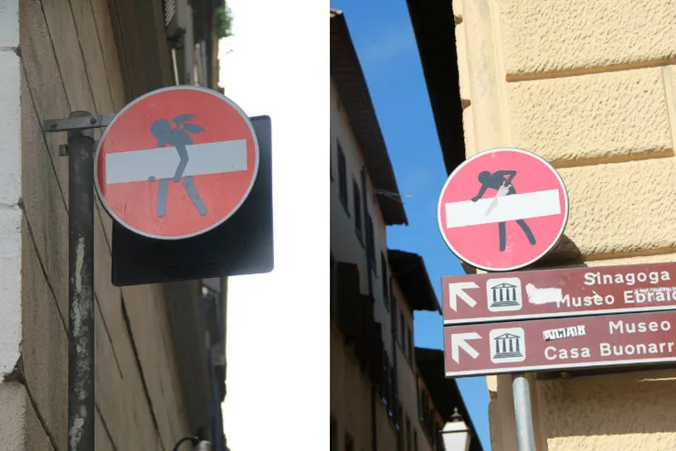 遇見天使指路（左）才來到博納羅蒂之家Casa Buonarroti