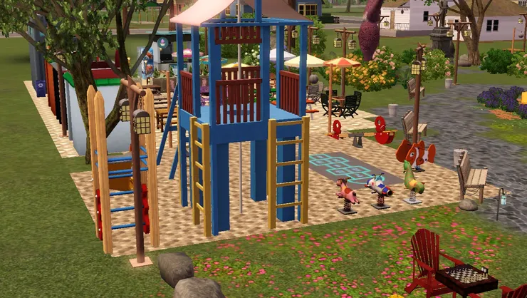 小朋友尤其是男童最喜歡爬上爬下,我從來都沒這膽量。