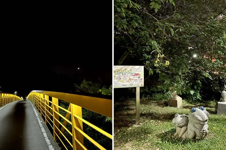 右邊是寶藏巖的路口，好有神隱少女的感覺