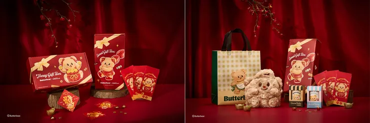 圖說:Butterbear甜心萬用包禮盒。(資料來源:加州椰子集團)
