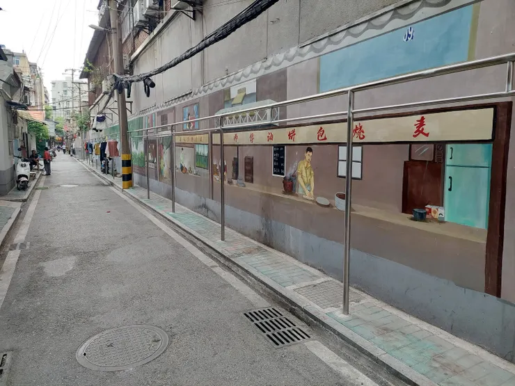 這個是在糧道街附近的一個小巷拍的。